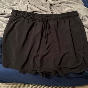 Amazon Women's Black Athletic Shorts